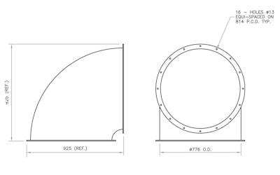 90 Degree Tube Elbow