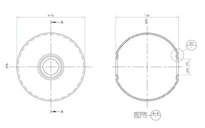 Abacus Ball - 150mm Dia